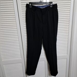 Saddlebred Black Dress Pants for Men